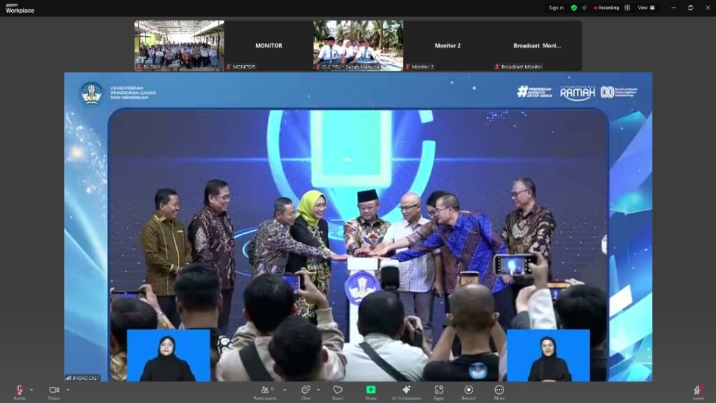 SIKK Jadi Pilot Project Nasional dalam Peluncuran Uji Terap  Pembelajaran Jarak Jauh (PJJ) Jenjang Pendidikan Menengah